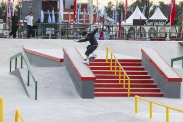 A etapa do Mundial em Assunção, no Paraguai, começou nesta quarta-feira -  (crédito: Wallace Gabriel/Divulgação Skate Brasil Skateboarding)