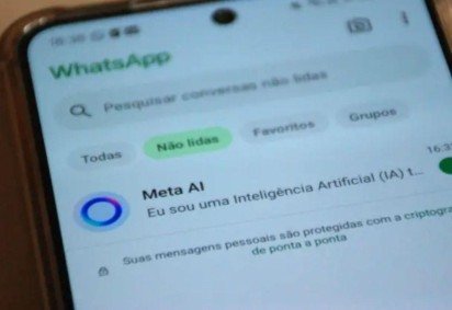 Em teste realizado pela BBC News Brasil, IA da Meta gerou imagens com o termo 'Flávio', mas se negou a fazer o mesmo com o termo 'Lula' -  (crédito: BBC News Brasil) -Em teste realizado pela BBC News Brasil, IA da Meta gerou imagens com o termo 'Flávio', mas se negou a fazer o mesmo com o termo 'Lula' -  (crédito: BBC News Brasil)
