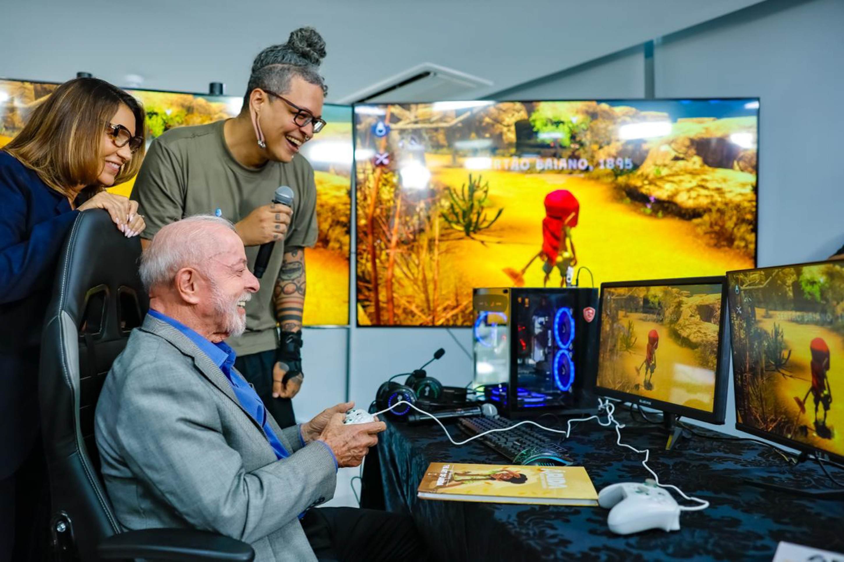 Lula regulamenta Marco Legal dos Jogos Eletrônicos e reduz juros do setor - Foto