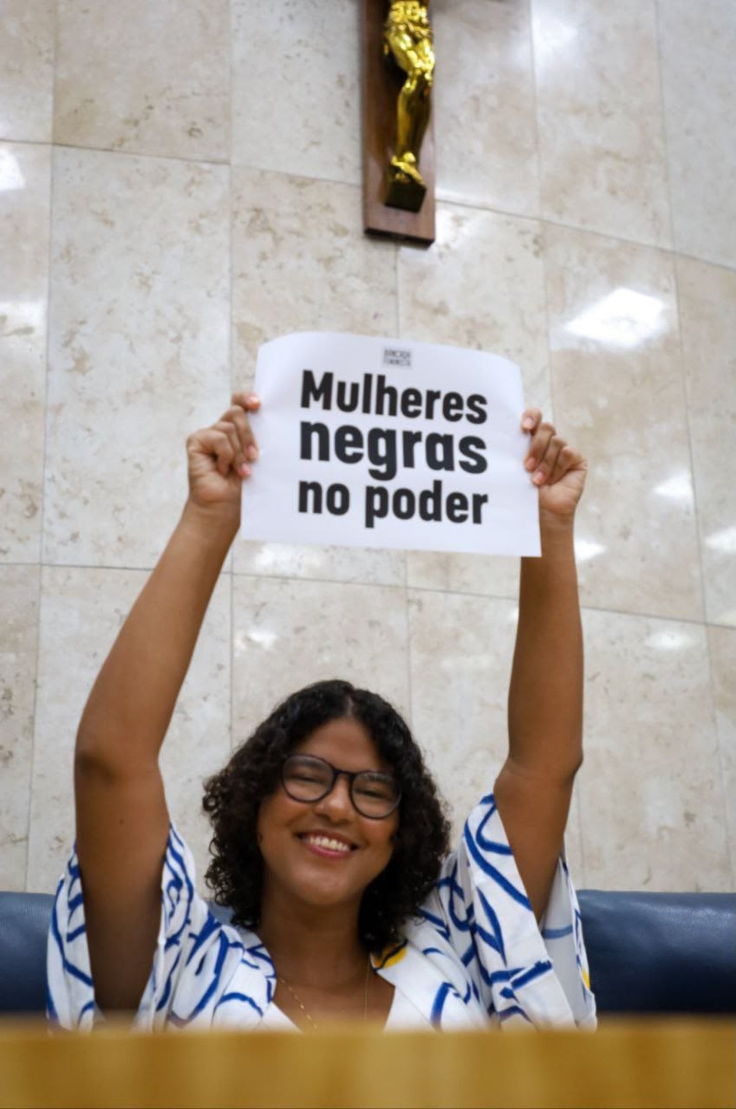 Para Let&iacute;cia L&eacute;, ampliar a presen&ccedil;a das mulheres nos espa&ccedil;os de poder &eacute; parte da luta por uma representa&ccedil;&atilde;o pol&iacute;tica mais diversa