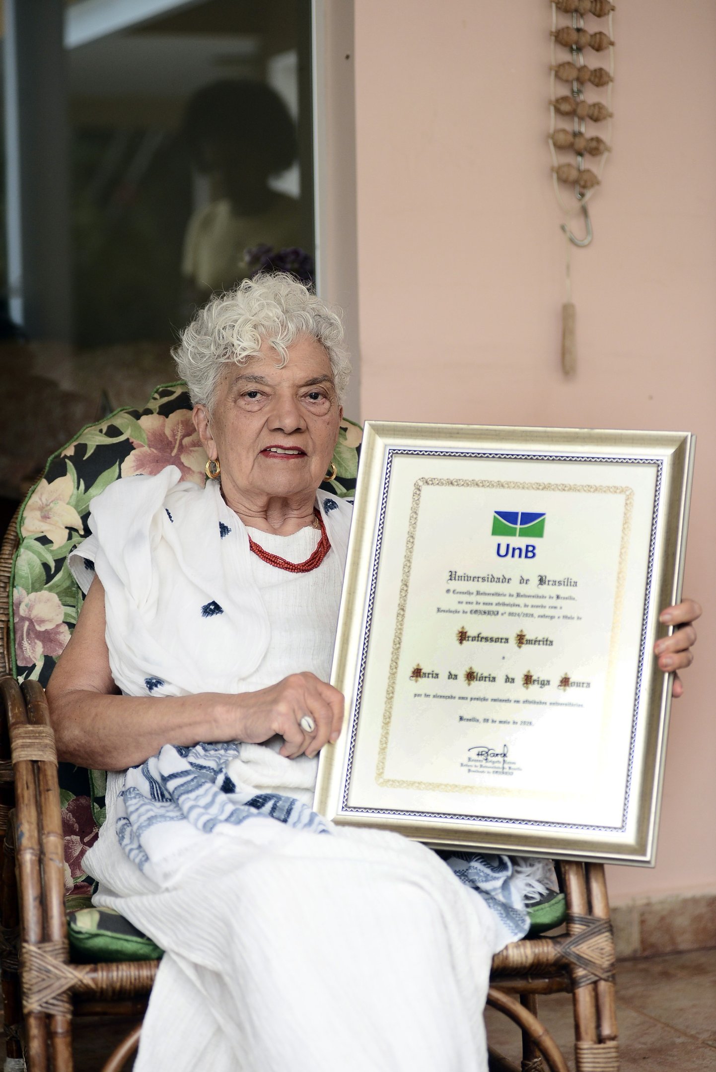  15/10/2026. Cr&eacute;dito: Minervino J&uacute;nior/CB/D.A Press. Brasil.  Brasilia - DF. Coluna Nossos Mestres Maria Gl&oacute;ria Moura fundadora do n&uacute;cleo de estudos afro Brasileiros na Universidade de Bras&iacute;lia