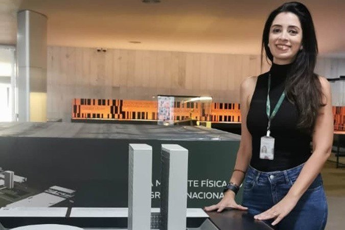 Ana Raquel, terceirizada na Câmara dos Deputados, vai fazer o concurso para o cargo de analista legislativo 
 -  (crédito: Ana Viana)