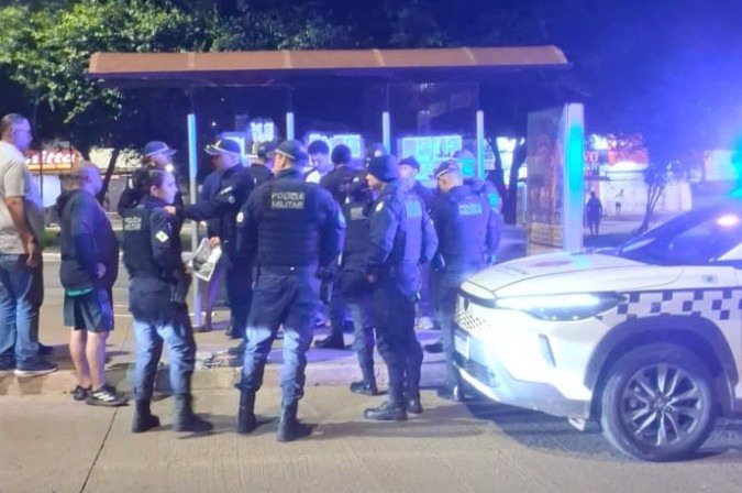 Trio é detido suspeito de produzir cartazes com montagem de Celina