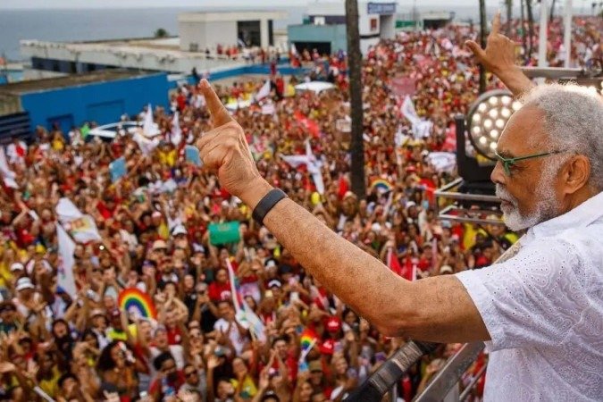 Mobilização na capital baiana contou com a presença de nomes expressivos da música baiana, como Gilberto Gil