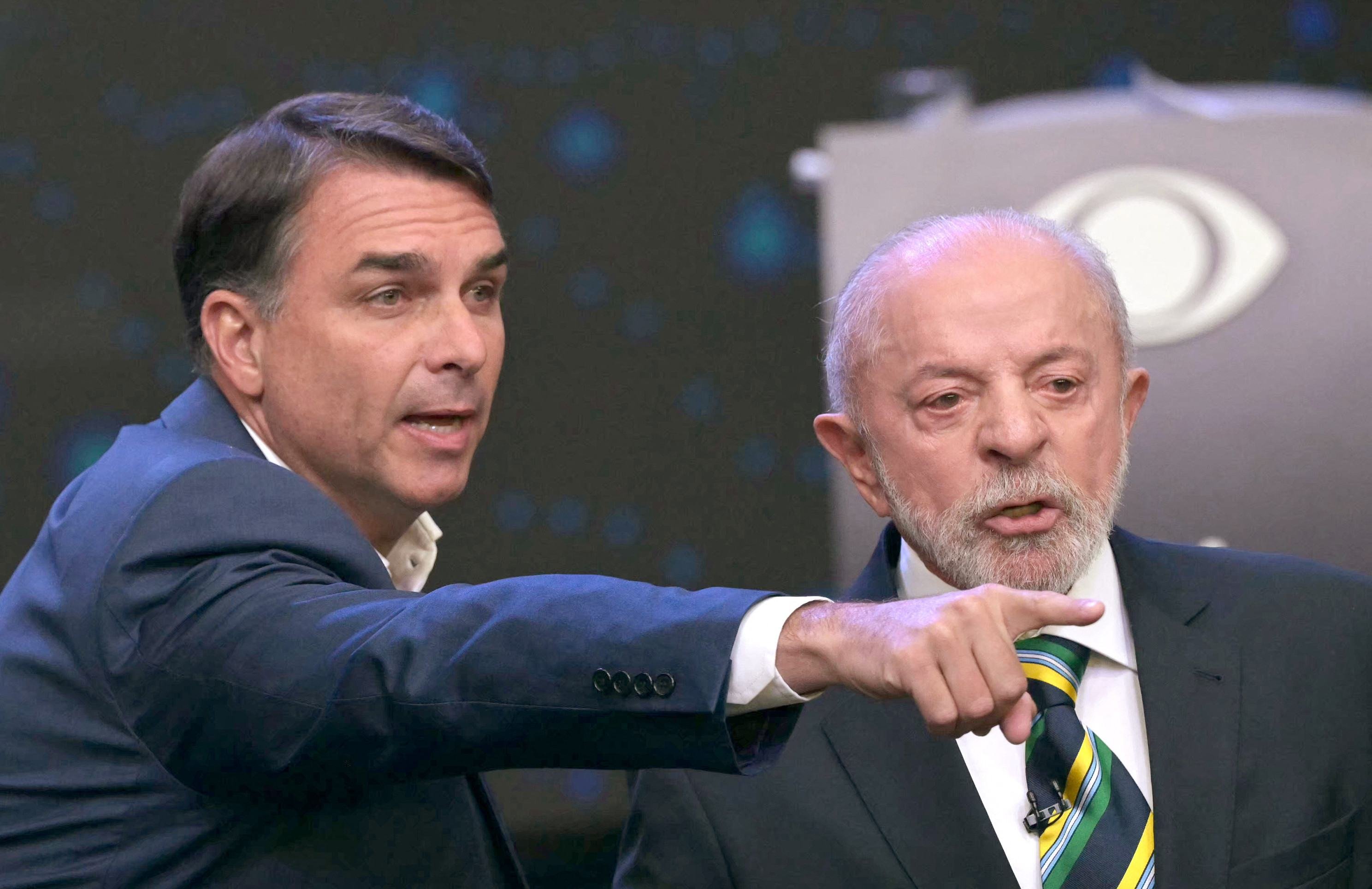 Campanhas de Lula e Flávio identificam erros e preparam ajustes para confronto na Globo