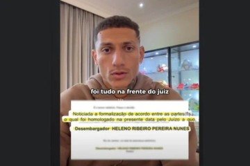 Richarlison cobra advogado Willer Tomaz sobre compra de ilha em Angra dos Reis - (crédito: Foto: Reprodução) Richarlison cobra advogado Willer Tomaz sobre compra de ilha em Angra dos Reis - (crédito: Foto: Reprodução)