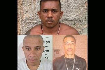 Jamilson, Osnairdson e Vitor são procurados pela polícia - (crédito: PCDF/Divulgação) Jamilson, Osnairdson e Vitor são procurados pela polícia - (crédito: PCDF/Divulgação)