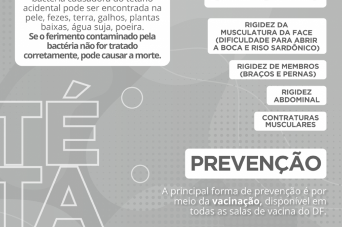 Vacina contra o t&eacute;tano