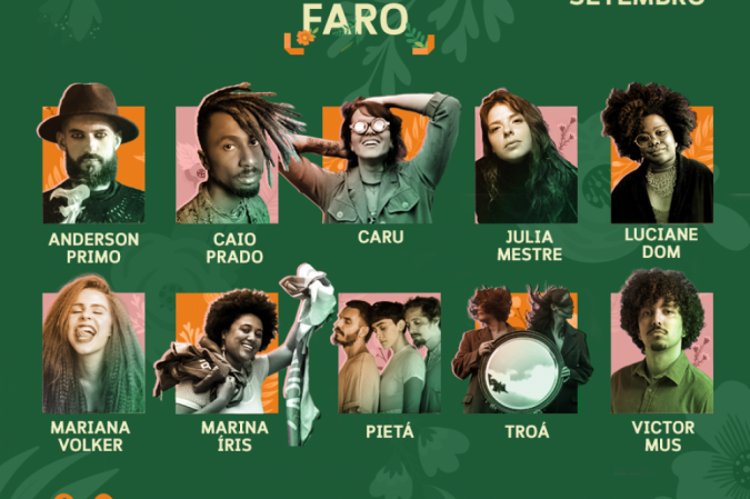 Line-up da 7ª edição do Festival FARO - (foto: Trovoa Comunicação/ Divulgação) Line-up da 7ª edição do Festival FARO - (foto: Trovoa Comunicação/ Divulgação)
