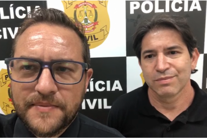 Os delegados Gerson Salles e João Ataliba assumirão a delegacia de Brazlândia - (crédito: Reprodução) Os delegados Gerson Salles e João Ataliba assumirão a delegacia de Brazlândia - (crédito: Reprodução)