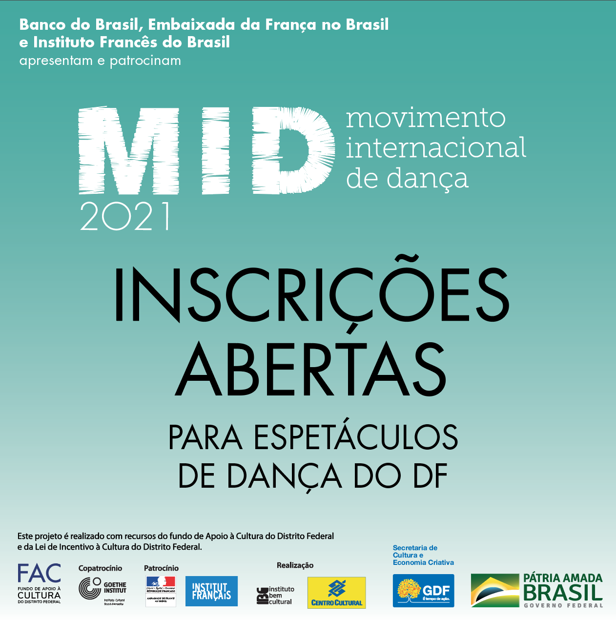 Inscri&ccedil;&otilde;es aberta para 6&ordf; edi&ccedil;&atilde;o do Movimento Internacional de Dan&ccedil;a