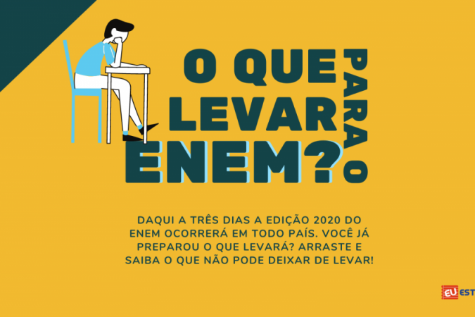 O que levar para o Enem Impresso? 