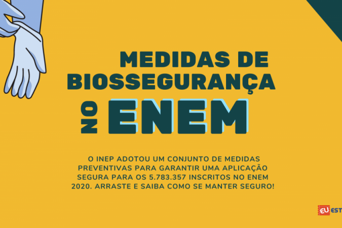 Descubra as medidas de biossegurança divulgadas pelo Inep