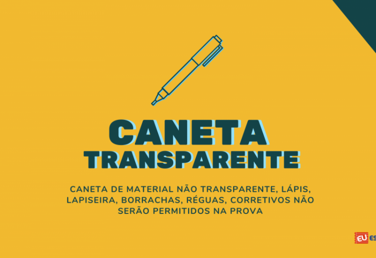 O que levar para o Enem 2020?