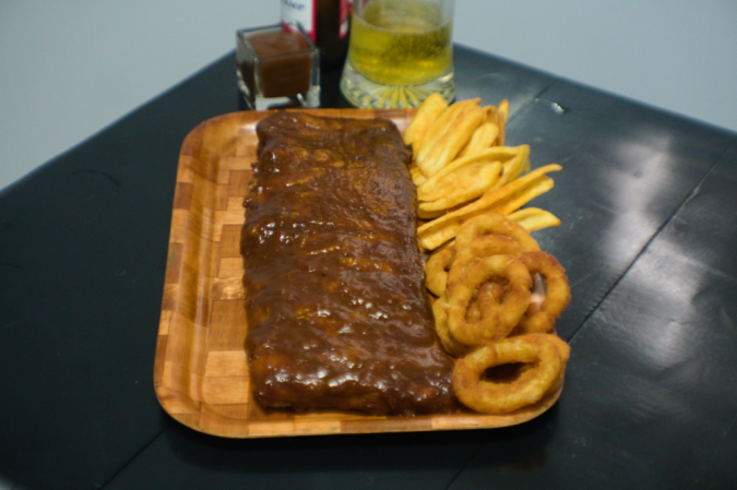 Costelinha marinada da American Taste