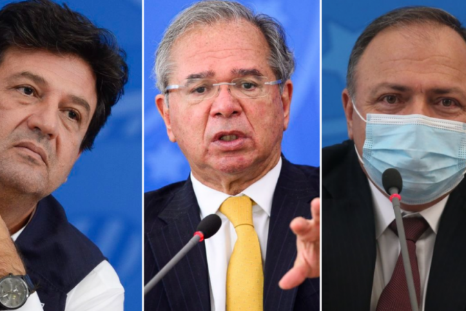 Mandetta, Guedes e Pazuello estão entre as testemunhas que os senadores planejam ouvir na CPI - Mandetta, Guedes e Pazuello estão entre as testemunhas que os senadores planejam ouvir na CPI -