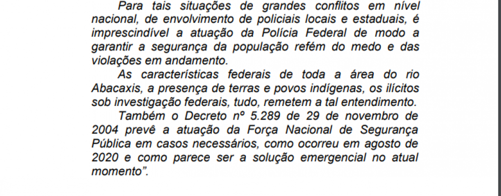 Desembargador apoia decis&atilde;o no decreto n&ordm; 5.289/2004