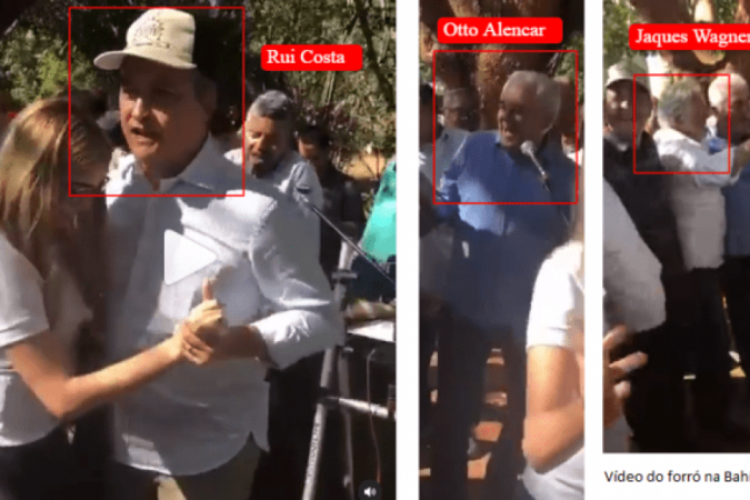 Vídeo do forró na Bahia / Projeto Comprova