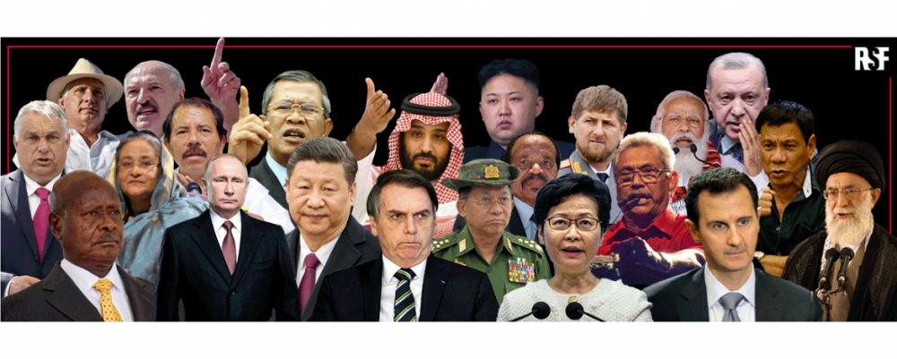 predadores da liberdade de imprensa 