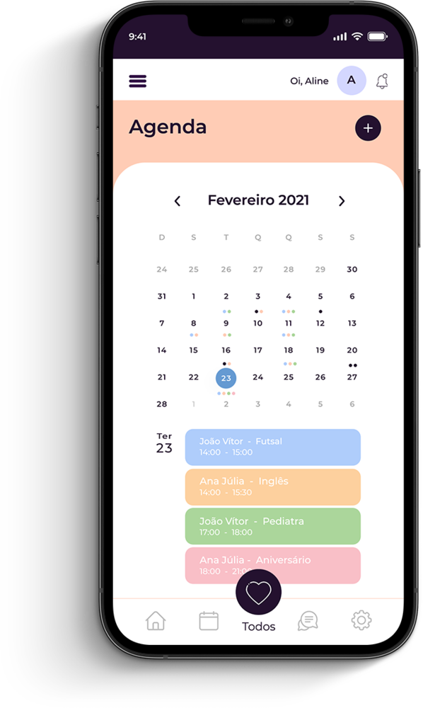 Arquiteta gaúcha cria aplicativo para que pais divorciados conversem sobre os filhos com o mínimo de contato interpessoal. 