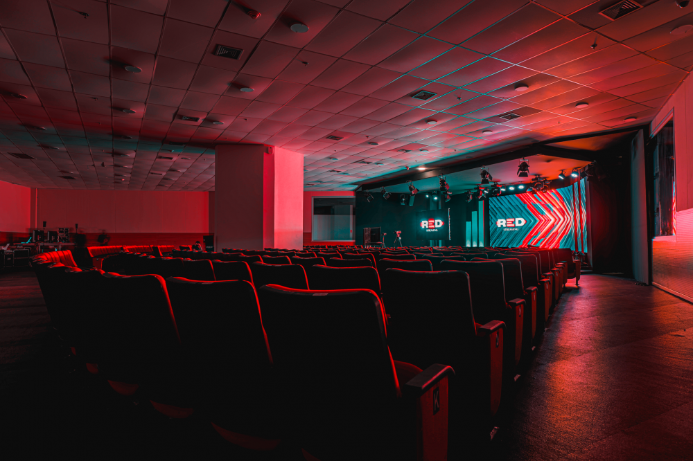 espaço Red Streaming para eventos