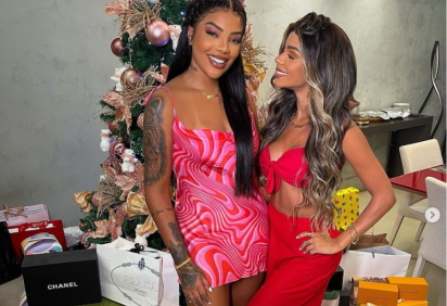 Saudades da esposa, Brunna Gonçalves, que está confinada no BBB, serve de inspiração para a funkeira compor -  (crédito: Reprodução/Instagram )