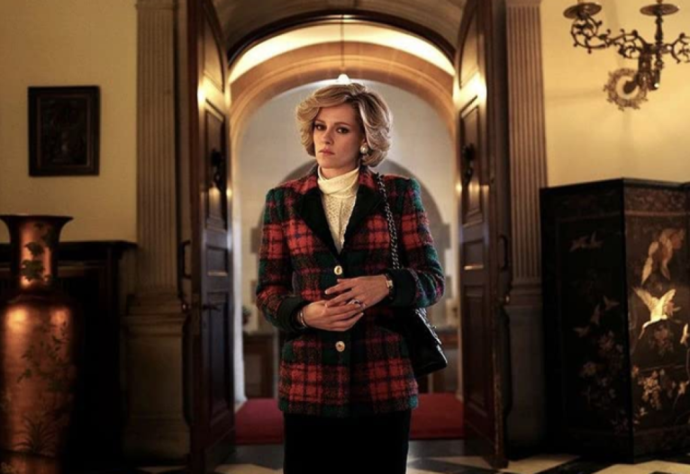 Kristen Stewart como Princesa Diana em Spencer (2021)