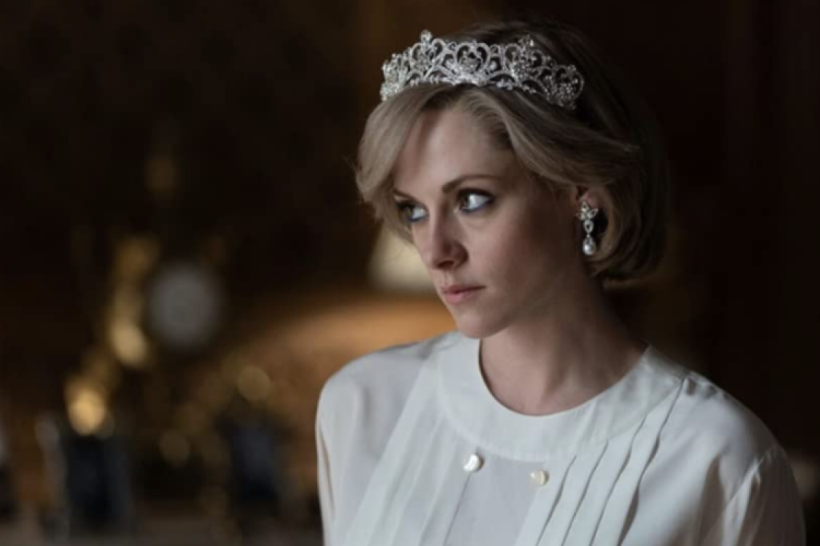 Kristen Stewart como Princesa Diana em Spencer (2021)