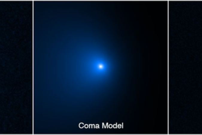 Isolating the nucleus of a comet (IMAGE).  Sequence showing how the core of Comet C/2014 UN271 (Bernardinelli-Bernstein) was isolated from a vast shell of dust and gas surrounding the solid ice core.