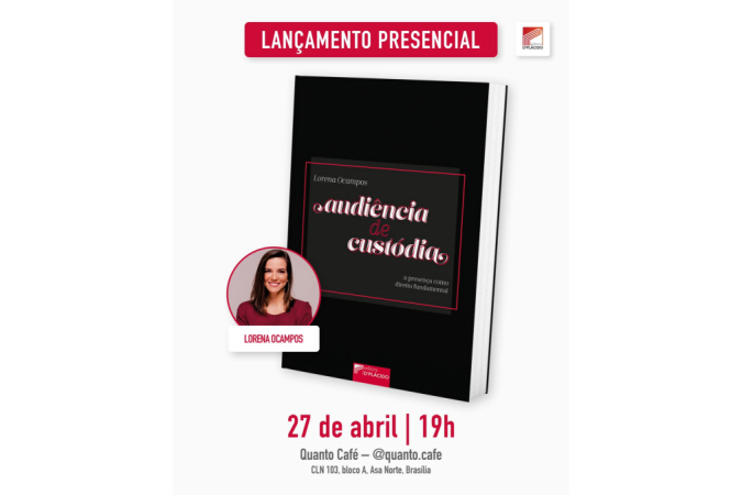 O livro é resultado da dissertação de mestrado da juíza - (crédito: Editora D'Plácido/Divulgação) O livro é resultado da dissertação de mestrado da juíza - (crédito: Editora D'Plácido/Divulgação)