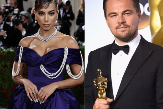 Anitta e Leonardo DiCaprio tornaram-se alvos de Bolsonaro após criticar a gestão dele - (crédito: Getty Images via AFP) Anitta e Leonardo DiCaprio tornaram-se alvos de Bolsonaro após criticar a gestão dele - (crédito: Getty Images via AFP)