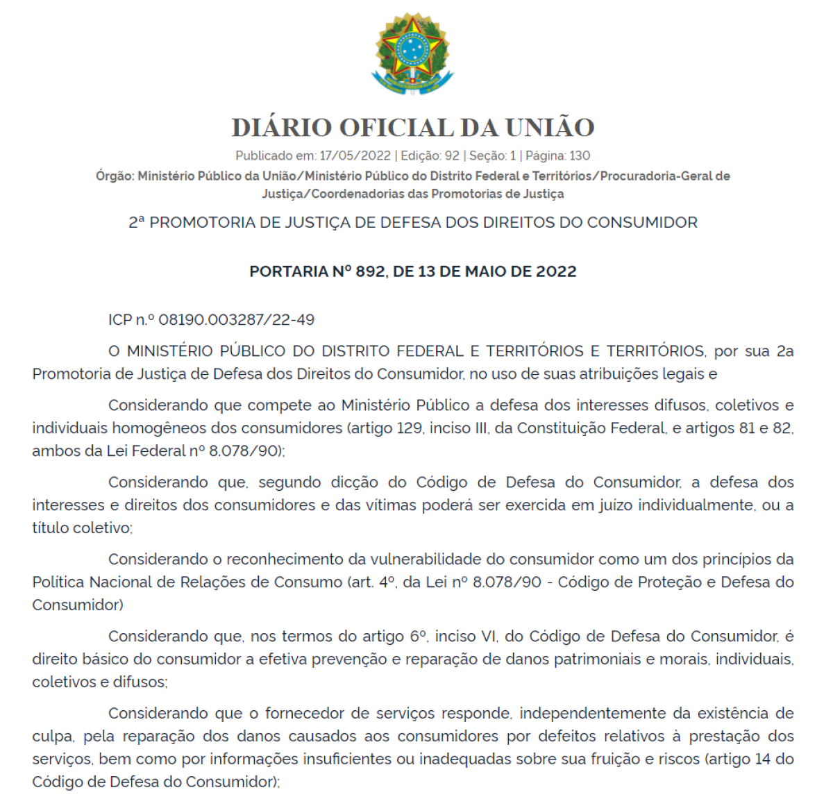 Com a parada das atividades da empresa, 514 voos foram cancelados, resultando em prejuízo para cerca de 40 mil pessoas e um rombo milionário para a empresa