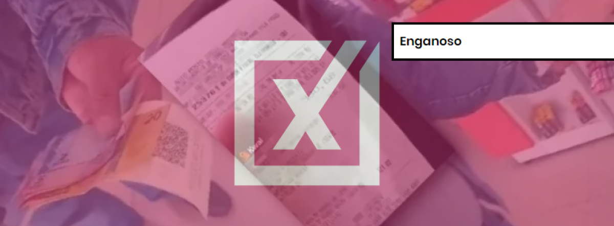 É enganoso um vídeo em que um homem pede o reembolso de um 