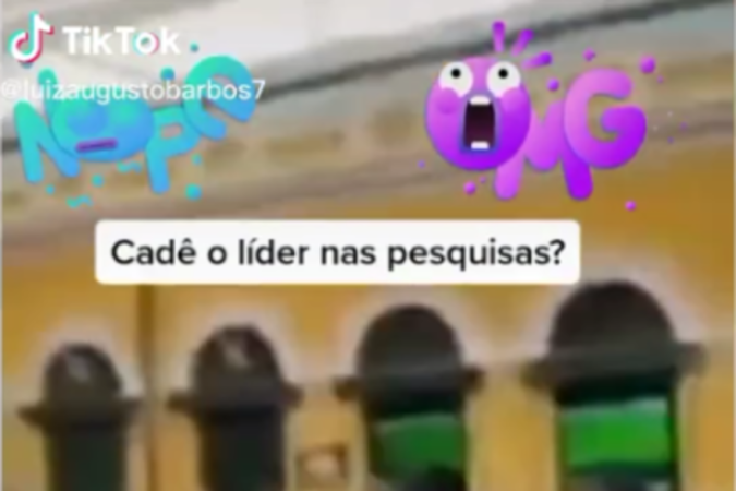  A segunda foto é uma captura de tela do vídeo verificado pelo Comprova.