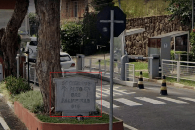 Captura do Google Street View