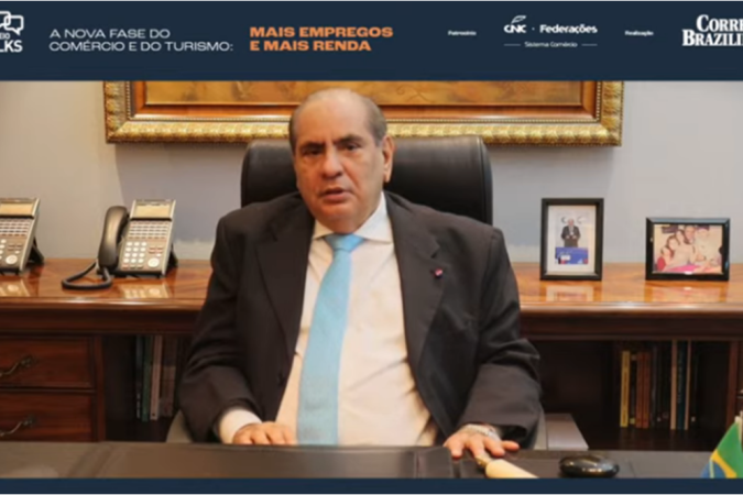 (crédito: Reprodução/Live Correio Talks) (crédito: Reprodução/Live Correio Talks)