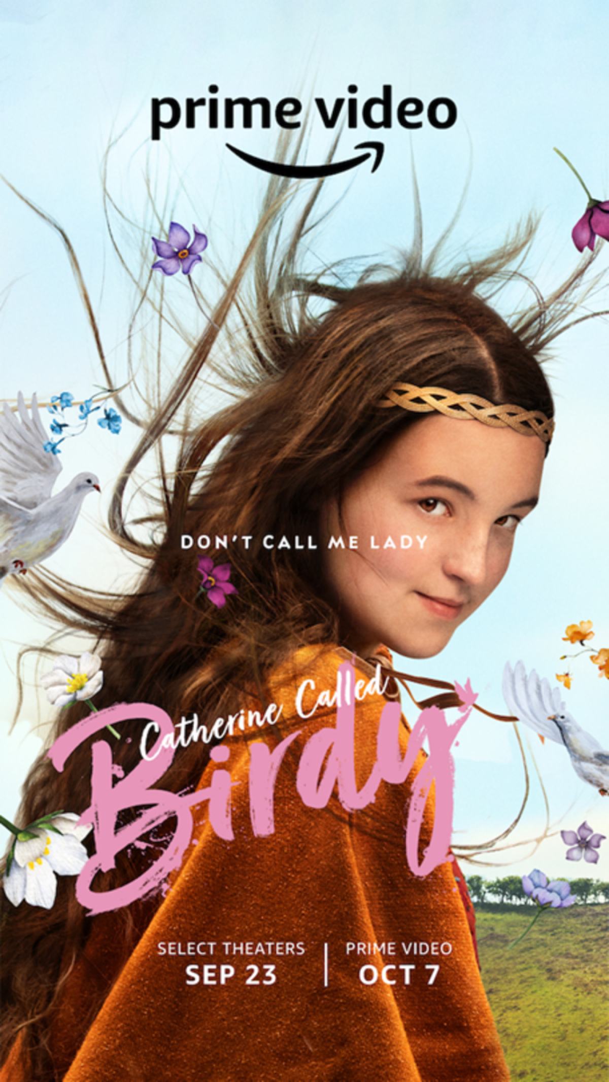 Cartaz oficial de Catherine Called Birdy, filme original do Prime Video