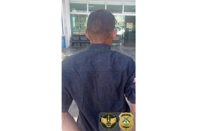 Mandado de prisão do homem foi expedido pela 15ª DP (Ceilândia Centro) - (crédito: Seape-DF/Divulgação) Mandado de prisão do homem foi expedido pela 15ª DP (Ceilândia Centro) - (crédito: Seape-DF/Divulgação)