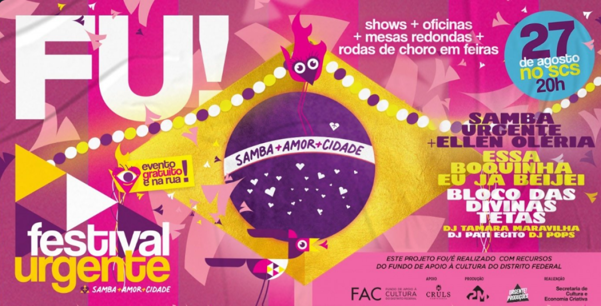 09/02 - Festival de Marchinhas de Pinda será online no face e