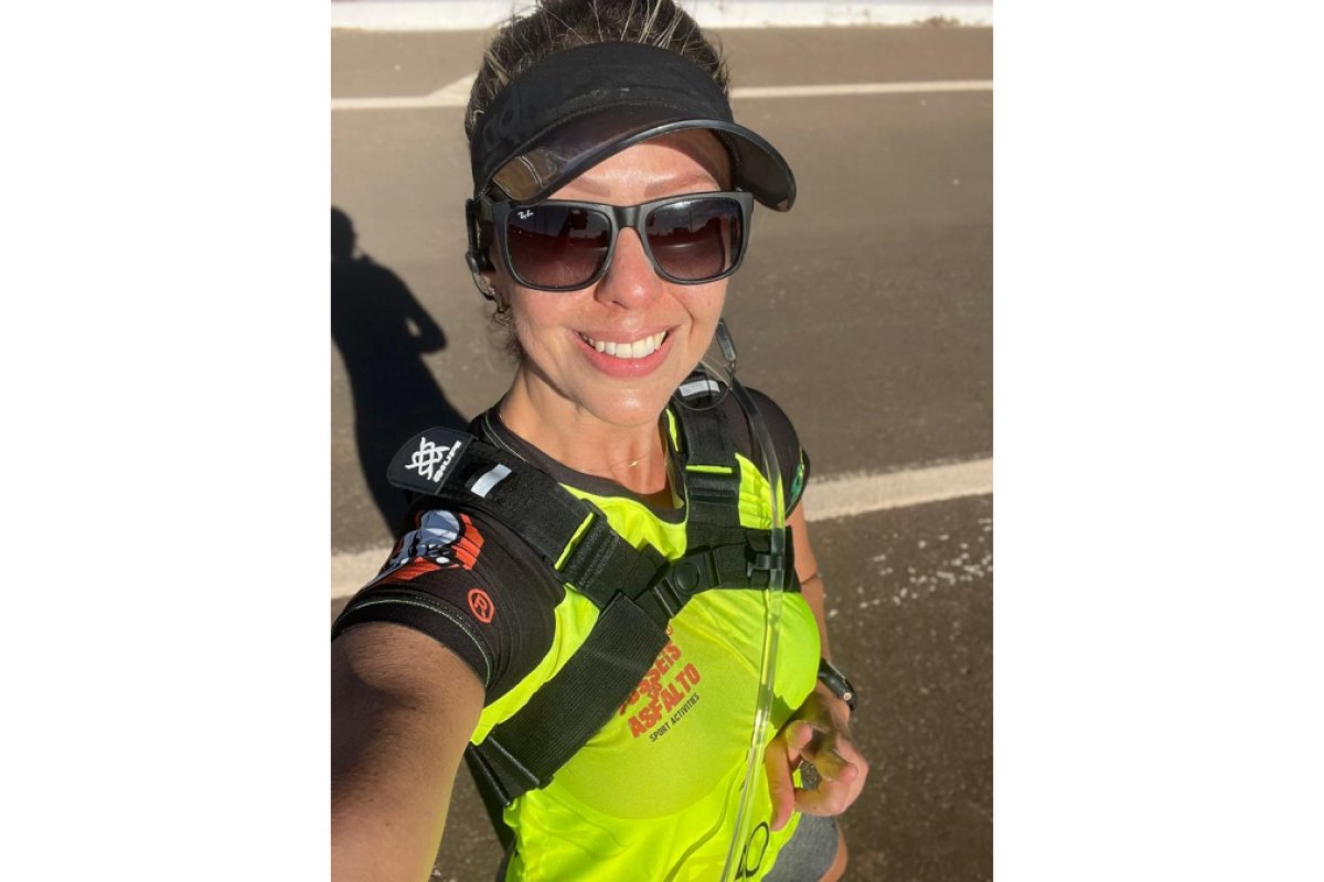 Ellen D’andrea, 39 anos, é uma das corredoras que vai participar da Wine Brasília Run Ellen D’andrea, 39 anos, é uma das corredoras que vai participar da Wine Brasília Run