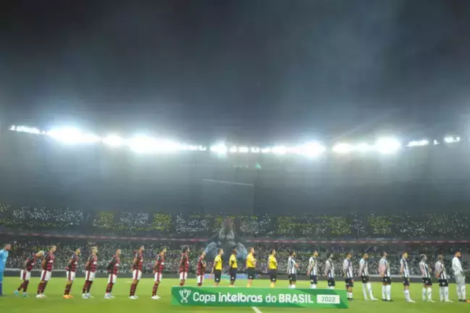 Atlético foi eliminado pelo Flamengo da Copa do Brasil - (crédito: Alexandre Guzanshe/EM/D.A Press) Atlético foi eliminado pelo Flamengo da Copa do Brasil - (crédito: Alexandre Guzanshe/EM/D.A Press)