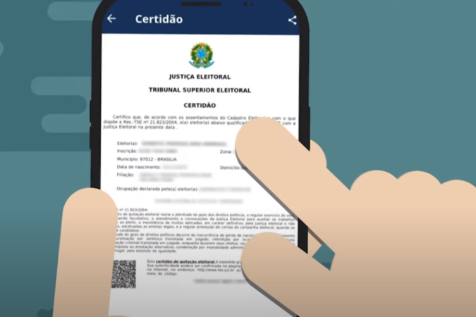 Poderá ser emitida as certidões de quitação eleitoral e a consulta de crimes eleitorais.