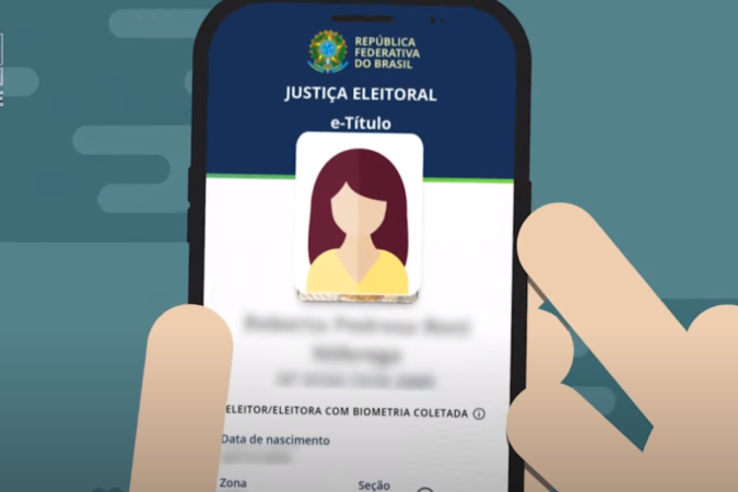 Se o eleitor estiver com a foto e biometria cadastrada, o uso do e-Título é validado no momento do pleito.