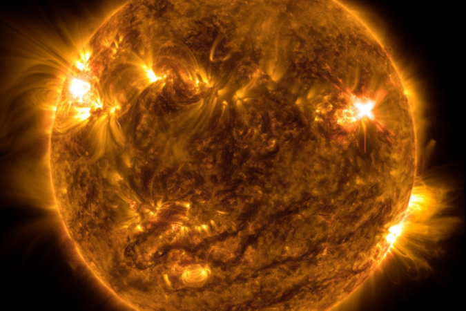 (crédito: NASA/SDO) (crédito: NASA/SDO)