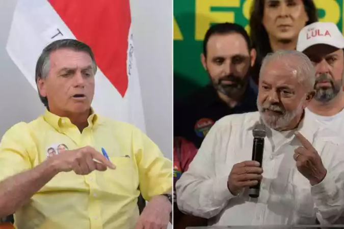 Bolsonaro e Lula durante agem por Belo Horizonte, nessa quinta-feira e no último domingo - (crédito: Gladyston Rodrigues e Túlio Santos/EM/DA Press) Bolsonaro e Lula durante agem por Belo Horizonte, nessa quinta-feira e no último domingo - (crédito: Gladyston Rodrigues e Túlio Santos/EM/DA Press)