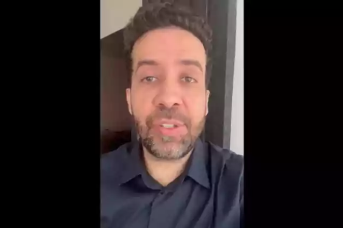 Vídeo de retratação de Janones seria sua 'despedida das redes sociais', de acordo com o próprio congressista - (crédito: Reprodução/Twitter) Vídeo de retratação de Janones seria sua 'despedida das redes sociais', de acordo com o próprio congressista - (crédito: Reprodução/Twitter)