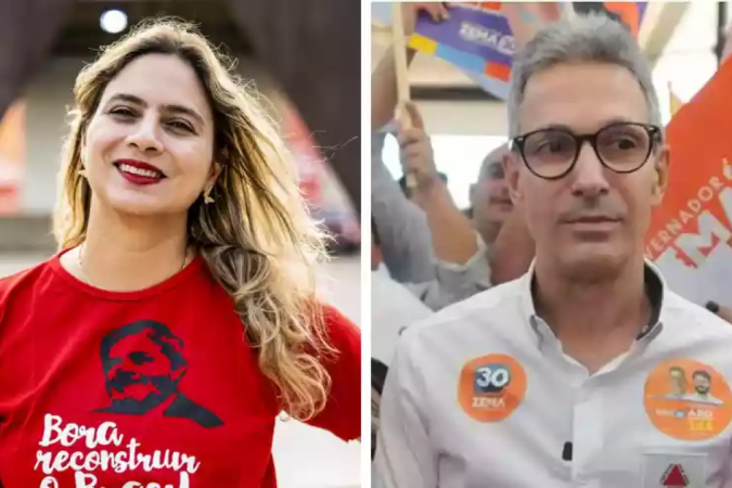Questionada se o apoio de Zema pode ter interferido nas forças de segurança, Beatriz pediu explicações -  (crédito: Redes Sociais/Reprodução)