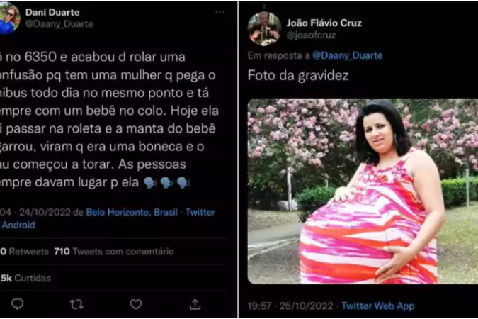 Com a repercussão do tweet, não demorou muito para que outros usuários da rede social relacionassem o caso com outros memes -  (crédito: Reprodução/Redes sociais)