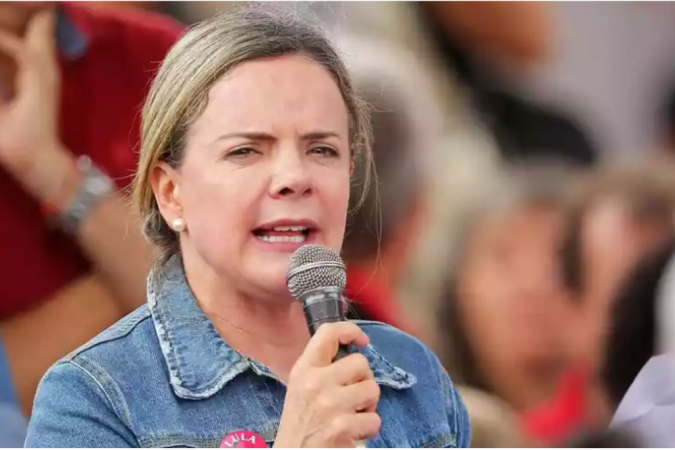 Gleisi (foto) defendeu ação para coibir bloqueio de estradas - (crédito: AFP / Heuler Andrey) Gleisi (foto) defendeu ação para coibir bloqueio de estradas - (crédito: AFP / Heuler Andrey)