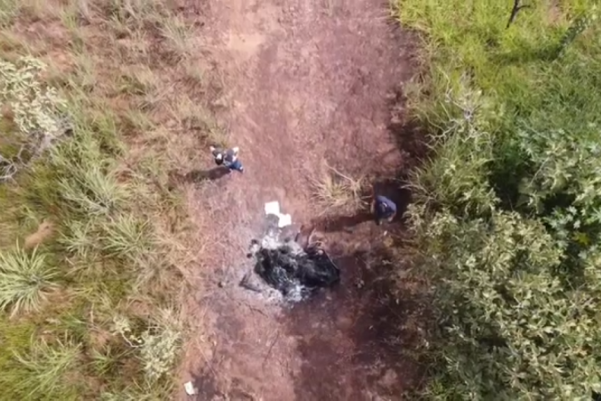 Francisco Mardonio Vieira Feitosa (irmão de Pionta) foi morto e carbonizado, sendo encontrado próximo à usina de lixo do PSUL - (crédito: PCDF/Divulgação) Francisco Mardonio Vieira Feitosa (irmão de Pionta) foi morto e carbonizado, sendo encontrado próximo à usina de lixo do PSUL - (crédito: PCDF/Divulgação)